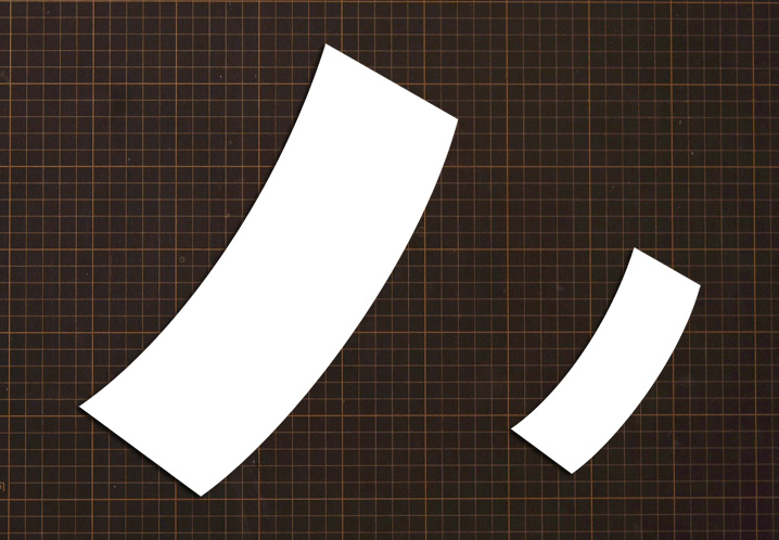 無料ダウンロード型紙で「文字 ノ」の壁面飾りを作ってみた！保育園